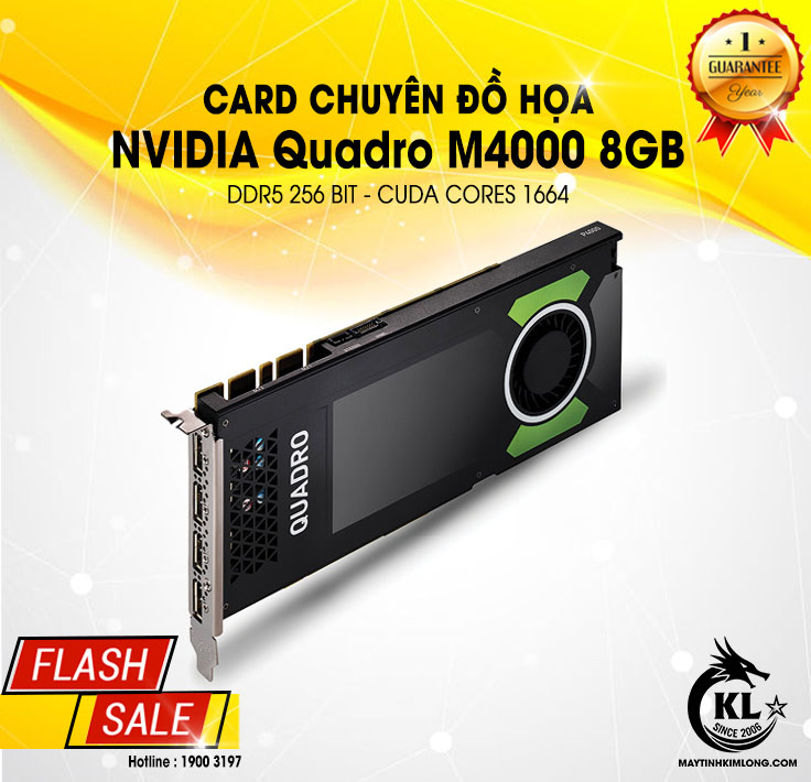 NVidia Quadro M4000 8GB GDDR5 256bit